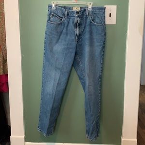 L.L. Bean Classic fit light wash jeans